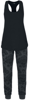 Black Premium by EMP - Ensemble Pyjama - Pyjama - Femme - gris foncé