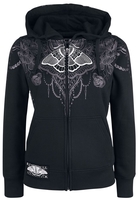 Black Premium by EMP - Freaking Out Loud - Sweat-shirt zippé à capuche - Femme - noir