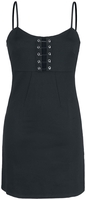 Black Premium by EMP - Kleid mit Safty Pins - Robe courte - Femme - noir