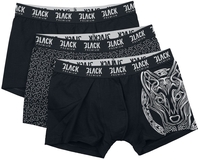 Black Premium by EMP - Lot De Trois Boxers - Boxer - Homme - noir