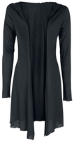 Black Premium by EMP - Overlay Hood - Cardigan - Femme - noir