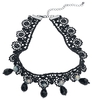 Black Premium by EMP - Perles Brillantes - Serre-cou - Femme - noir