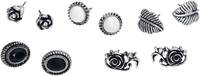 Black Premium by EMP - Roses - Set de boucles d