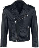 Black Premium by EMP - The Road Crew - Veste en cuir - Homme - noir