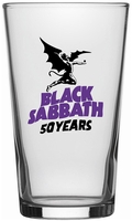 Black Sabbath - 50 Years - Verre à bière - Unisexe - transparent