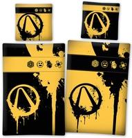 Borderlands - Borderlands Logo - Parure de lit - Unisexe - jaune noir