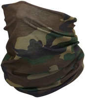 Brandit - Bandana Multi-Fonctions - Écharpe tube - Unisexe - camouflage forêt