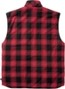 Brandit - Lumber Vest - Veste - Homme - noir rouge