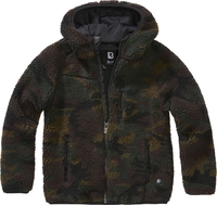 Brandit - Veste Enfant Polaire - Veste - Homme - camouflage forêt