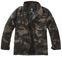 Brandit - Veste Standard M65 Enfant - Veste - Unisexe - camouflage sombre