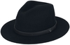 Brixton - Messer Fedora - Chapeau - Unisexe - noir