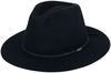 Brixton - Wesley Fedora - Chapeau - Unisexe - noir