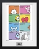 BT21 - Compilation - Photo encadrée - Unisexe - multicolore