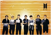 BTS - Police Department - Poster - Unisexe - multicolore