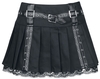 Burleska - Mini Jupe Aura - Jupe courte - Femme - noir