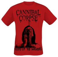 Cannibal Corpse - Code Of Slashers - T-Shirt Manches courtes - Homme - rouge