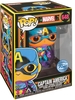 Captain America - Black Light - Captain America Vinyl Figur 648 - Funko Pop! - Unisexe - multicolor