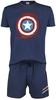 Captain America - Bouclier - Pyjama - Homme - marine