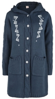 Captain America - Steve Rogers - Cardigan - Femme - bleu
