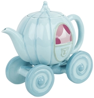 Cendrillon - Carrosse - Théière - Femme - bleu clair