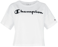 Champion - American Classics Crewneck T-Shirt - T-Shirt Manches courtes - Femme - blanc
