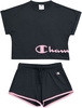 Champion - American Classics Set - T-shirt - Femme - noir
