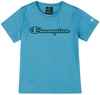 Champion - Legacy Neon Spray Tee - T-shirt - Homme - bleu