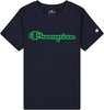 Champion - Legacy Neon Spray Tee - T-shirt - Homme - marine