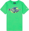Champion - Legacy Neon Spray Tee - T-shirt - Homme - vert