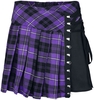 Chemical Black - Hybrid Skirt - Jupe courte - Femme - lilas noir