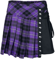Chemical Black - Hybrid Skirt - Jupe courte - Femme - lilas noir