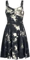 Chemical Black - Robe Tie Dye Malin - Robe courte - Femme - noir blanc