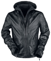 Chevirex - Taro LEGV - Veste en cuir - Homme - noir