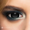 Chromaview - Mini Sclera Black - Lentille de contact décorative - Unisexe - noir