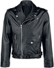 Classic Style - Veste En Cuir - Veste en cuir - Homme - noir