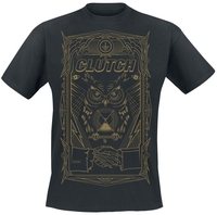 Clutch - All Seeing Owl - T-Shirt Manches courtes - Homme - noir