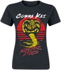 Cobra Kai - Cobra Kai Never Dies - T-Shirt Manches courtes - Femme - noir