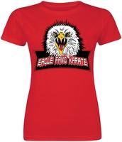 Cobra Kai - Eagle Fang Karate - T-Shirt Manches courtes - Femme - rouge