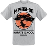 Cobra Kai - Miyagi-Do Karate School - T-Shirt Manches courtes - Homme - gris
