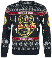 Cobra Kai - Never Dies! - Pull de Noël - Homme - multicolore