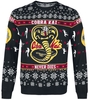 Cobra Kai - Never Dies! - Pull de Noël - Homme - multicolore
