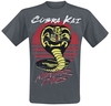 Cobra Kai - Never Dies! - T-Shirt Manches courtes - Homme - gris