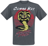 Cobra Kai - Never Dies! - T-Shirt Manches courtes - Homme - gris