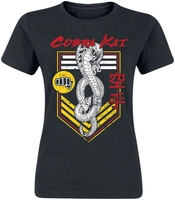 Cobra Kai - Punch Patch - T-Shirt Manches courtes - Femme - noir