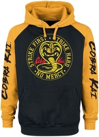 Cobra Kai - Strike First - Sweat-shirt à capuche - Homme - noir jaune