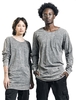 Collection Spéciale EMP - EMP Special Collection X Urban Classics Washed Longsleeve Unisex - T-shirt manches longues - Homme - gris