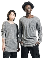 Collection Spéciale EMP - EMP Special Collection X Urban Classics Washed Longsleeve Unisex - T-shirt manches longues - Homme - gris