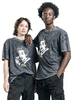 Collection Spéciale EMP - EMP Special Collection X Urban Classics Washed T-Shirt Unisex - T-Shirt Manches courtes - Homme - gris