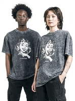 Collection Spéciale EMP - EMP Special Collection X Urban Classics Washed T-Shirt Unisex - T-Shirt Manches courtes - Homme - gris