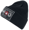 Collection Spéciale EMP - Strickmütze Eat,  Sleep,  Rock & Repeat - Bonnet - Homme - noir